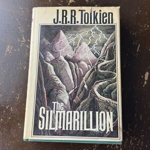The Silmarillion JRR Tolkien 1977 Hardcover 1st Printing First American Edition